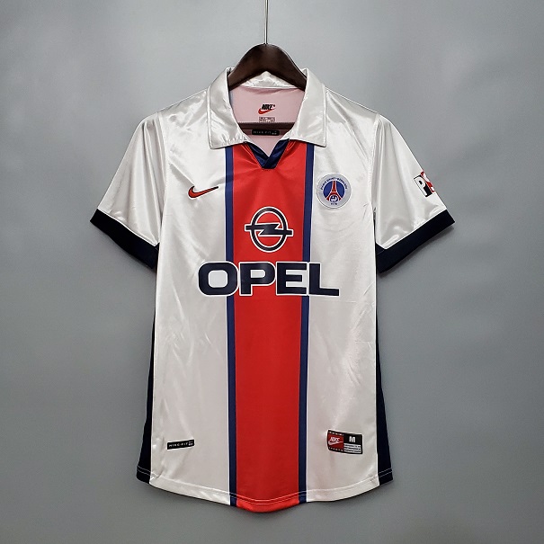 AAA Quality Paris St Germain 97/98 Away White Jersey